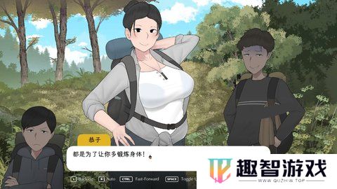 我和朋友陪妈妈去露营中文版